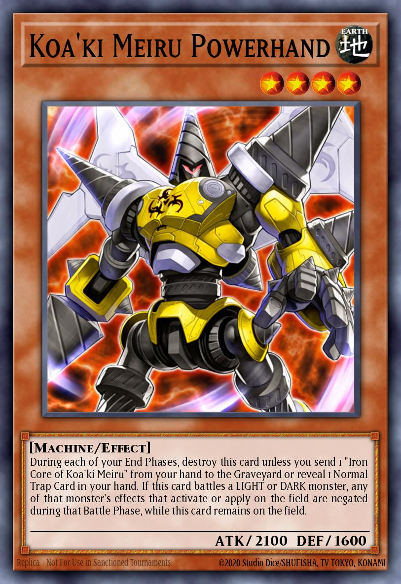 Koa'ki Meiru Powerhand RGBT-EN022 – Raging Battle