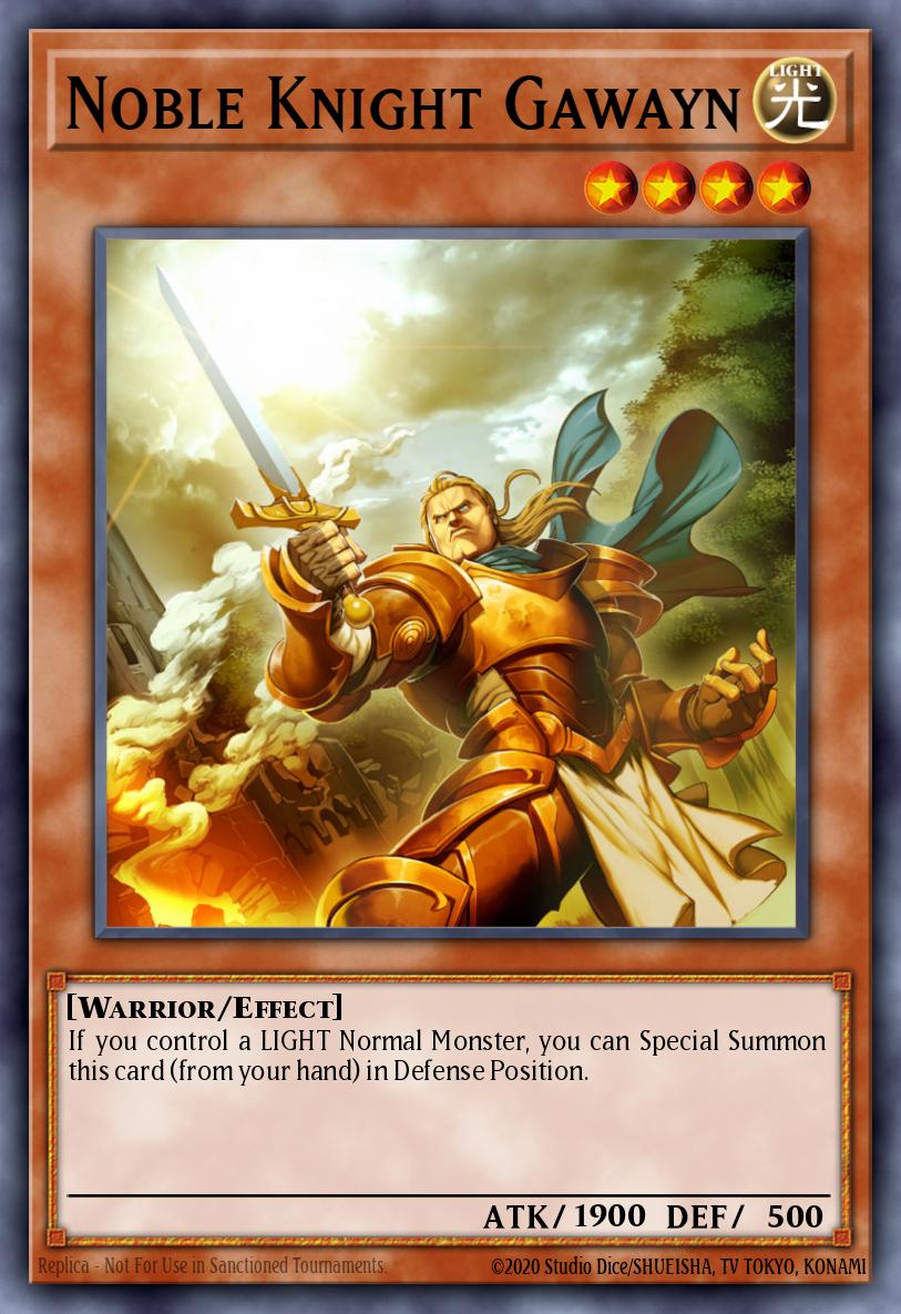 Noble Knight Gawayn REDU-ENSP1 – Return of the Duelist Sneak Peek Participation Card