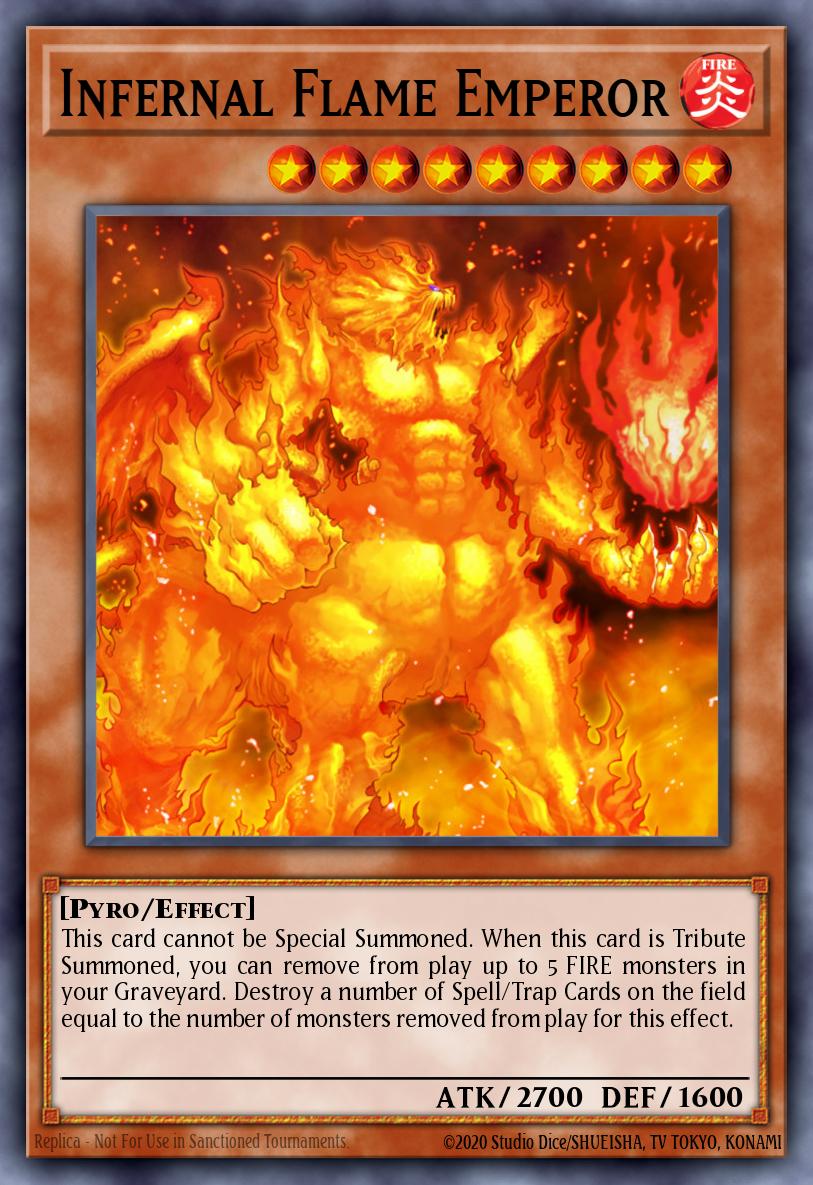 Infernal Flame Emperor SR14-EN013 – Structure Deck: Fire Kings