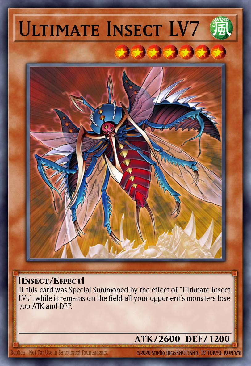 Ultimate Insect LV7 DR3-EN190 – Dark Revelation Volume 3