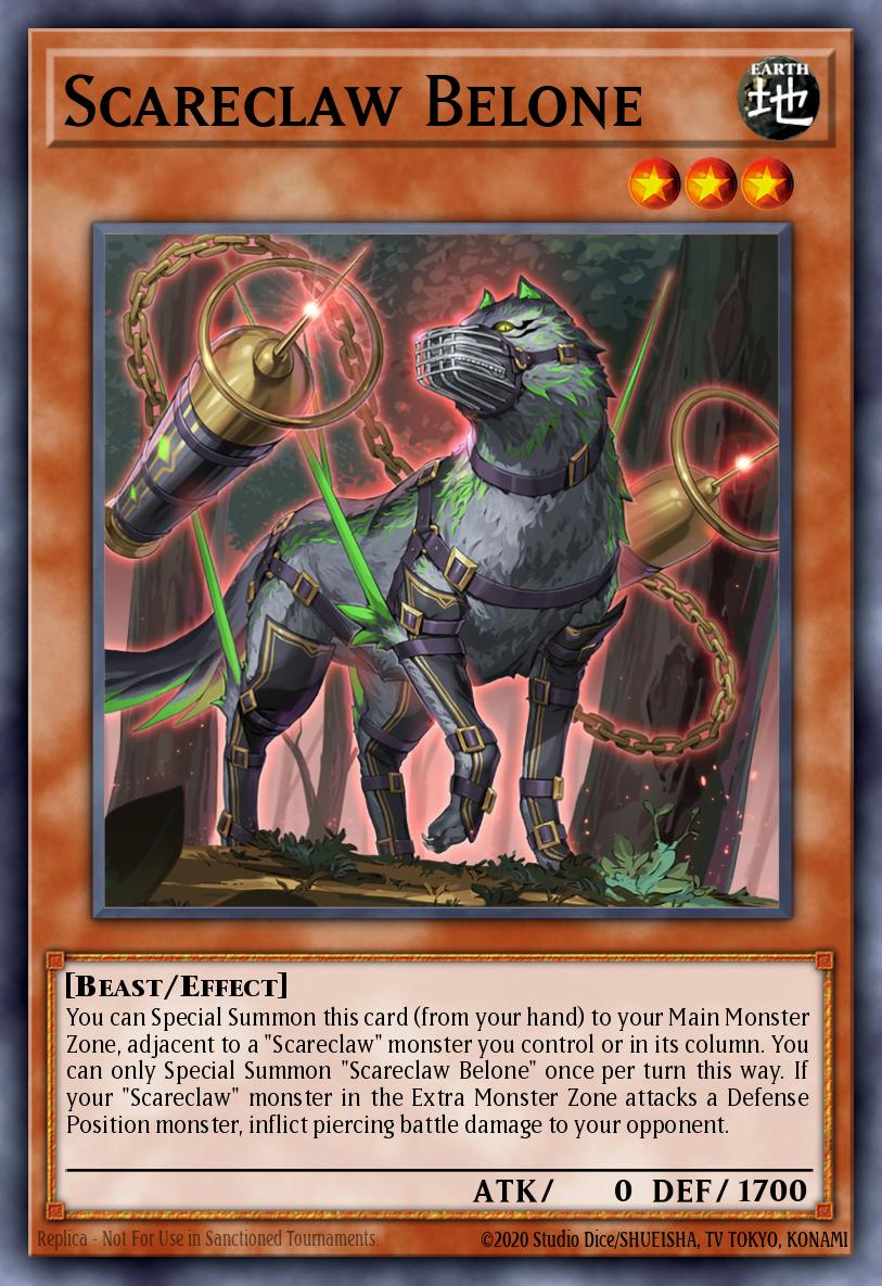 Scareclaw Belone MP23-EN066 – 25th Anniversary Tin: Dueling Heroes Mega Pack