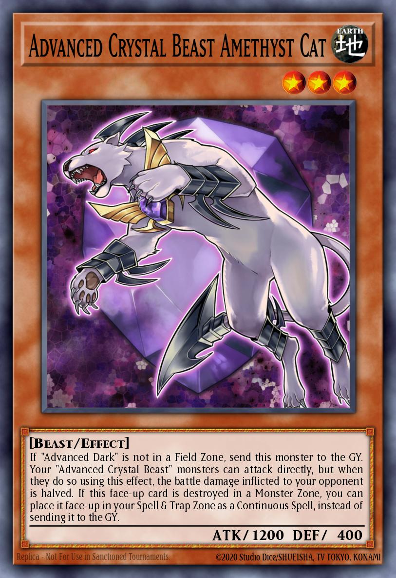 Advanced Crystal Beast Amethyst Cat BLCR-EN011 – Battles of Legend: Crystal Revenge