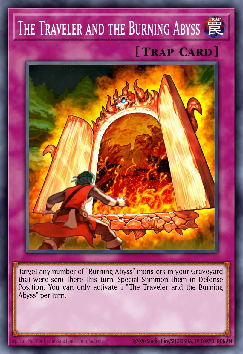 The Traveler and the Burning Abyss PGL3-EN097 – Premium Gold: Infinite Gold