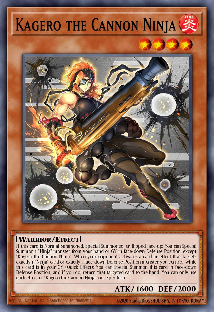 Kagero the Cannon Ninja DABL-EN018 – Darkwing Blast