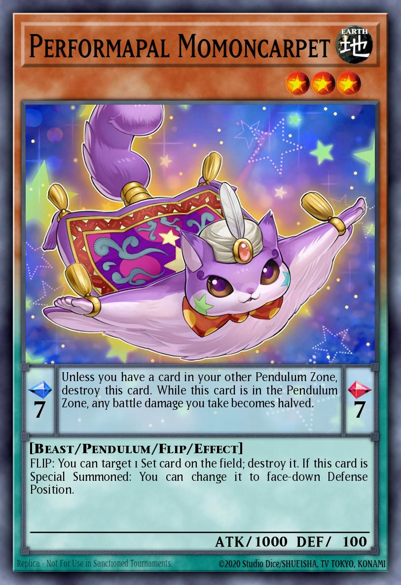 Performapal Momoncarpet YS16-EN004 – Starter Deck: Yuya