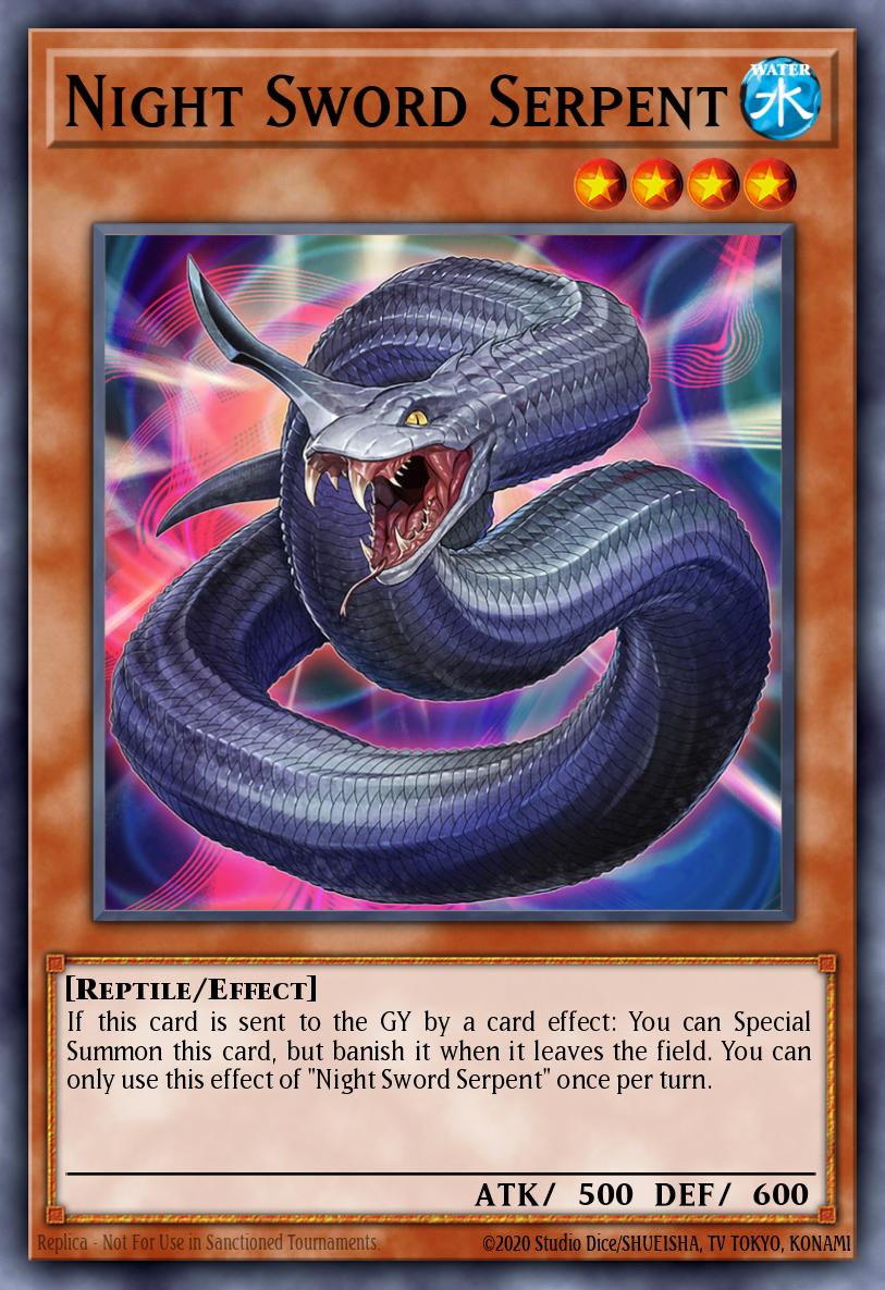 Night Sword Serpent MP22-EN232 – 2022 Tin of the Pharaoh's Gods