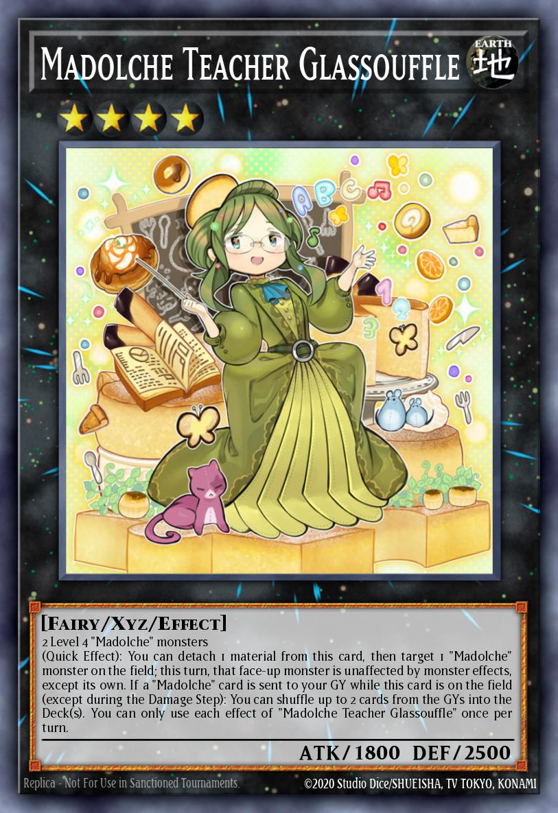 Madolche Teacher Glassouffle MP20-EN068 – 2020 Tin of Lost Memories Mega Pack