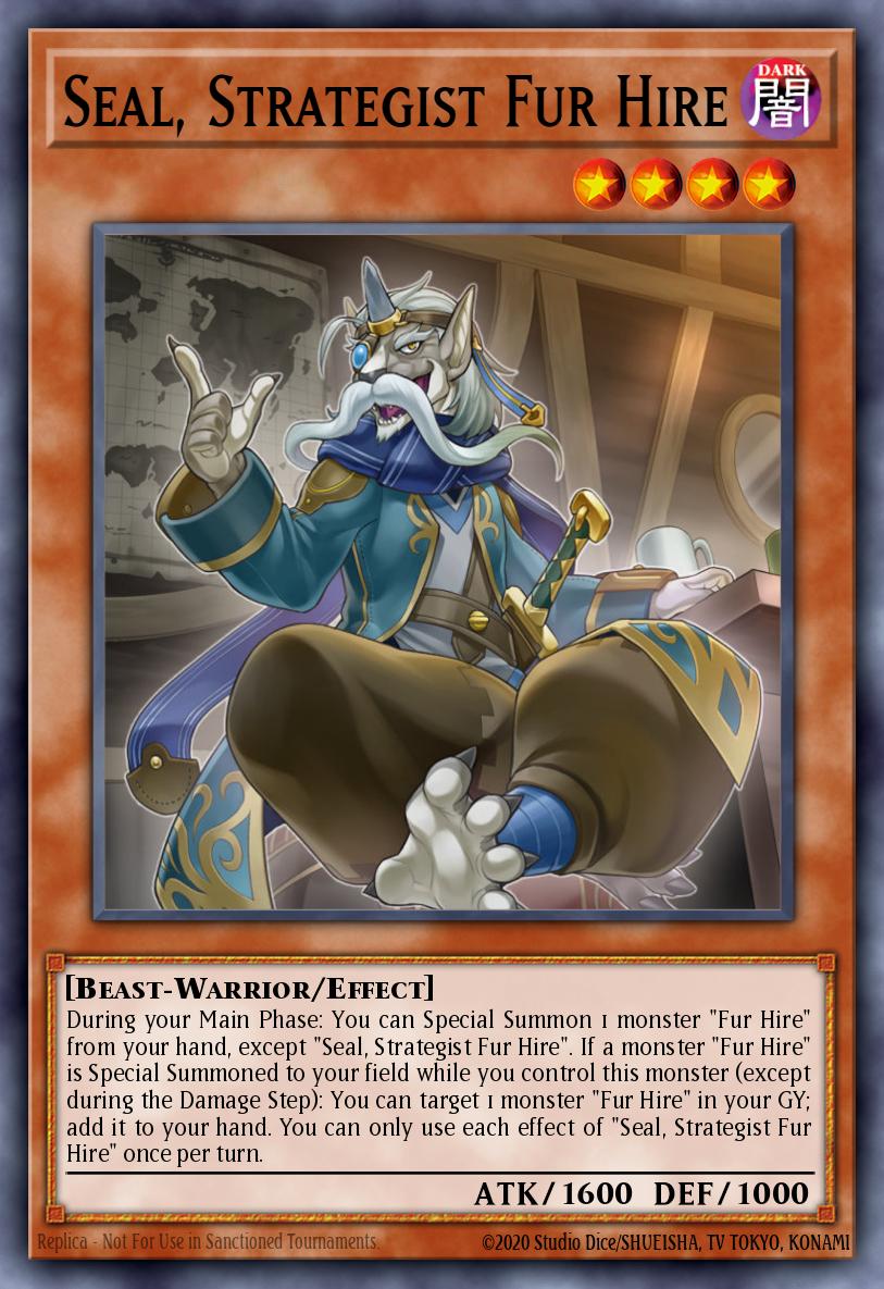 Seal, Strategist Fur Hire MP19-EN248 – 2019 Gold Sarcophagus Tin Mega Pack
