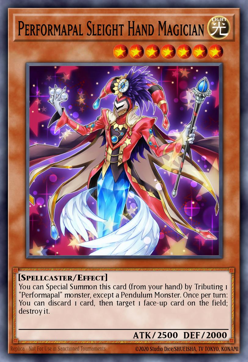 Performapal Sleight Hand Magician YS16-EN001 – Starter Deck: Yuya