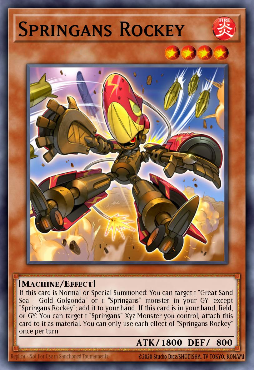 Springans Rockey BLVO-EN006 – Blazing Vortex