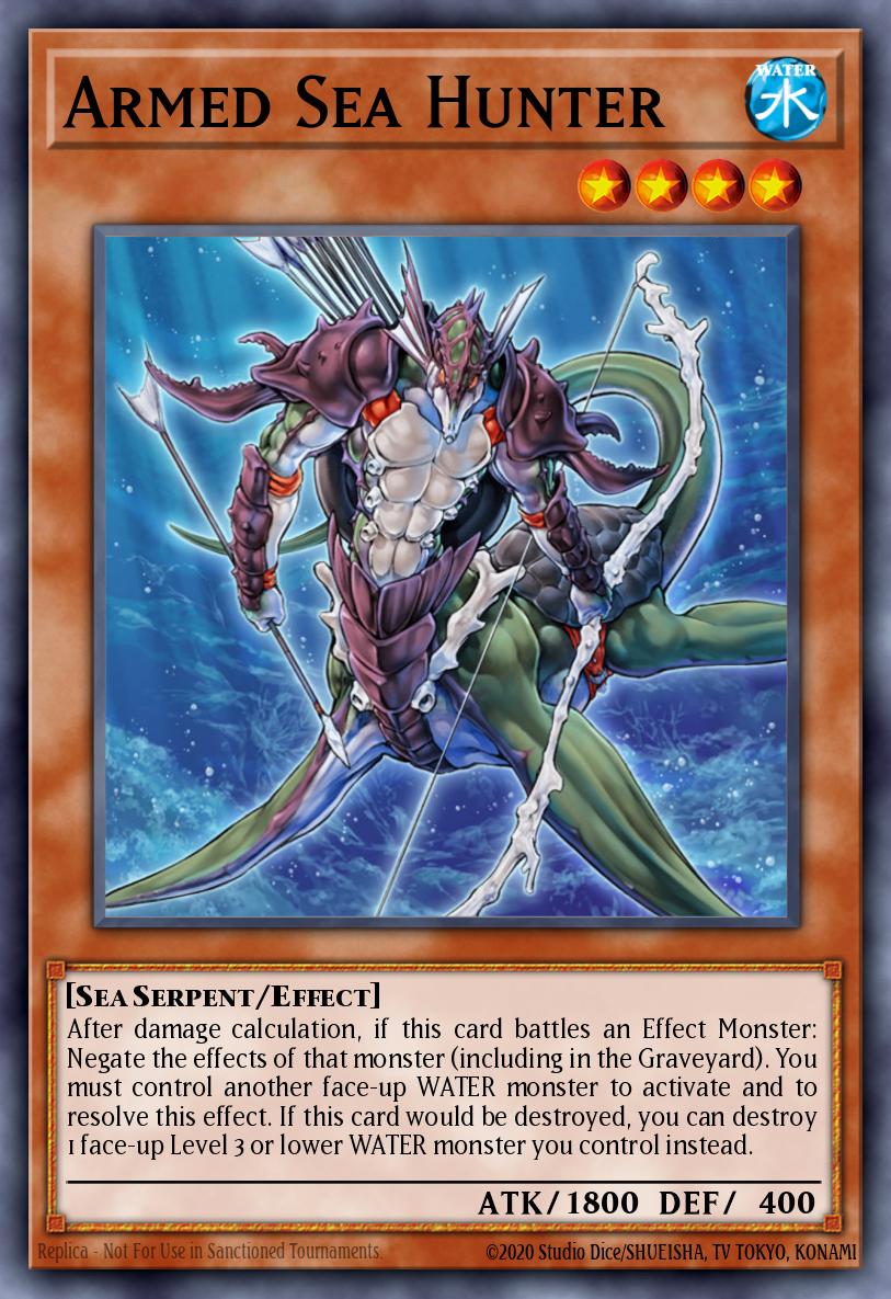 Armed Sea Hunter SDRE-EN008 – Realm of the Sea Emperor Structure Deck