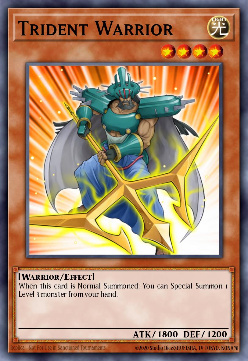 Trident Warrior YS12-EN012 – Starter Deck: Xyz Symphony