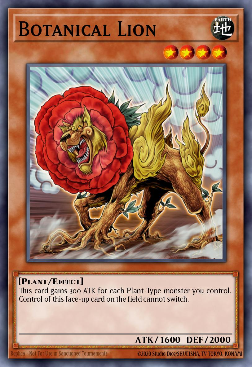 Botanical Lion CSOC-EN099 – Crossroads of Chaos