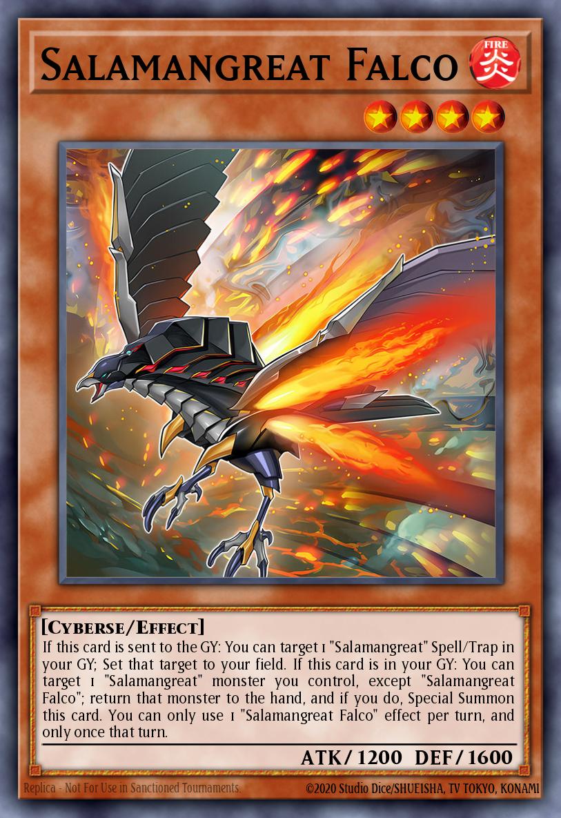 Salamangreat Falco SDSB-EN009 – Structure Deck: Soulburner