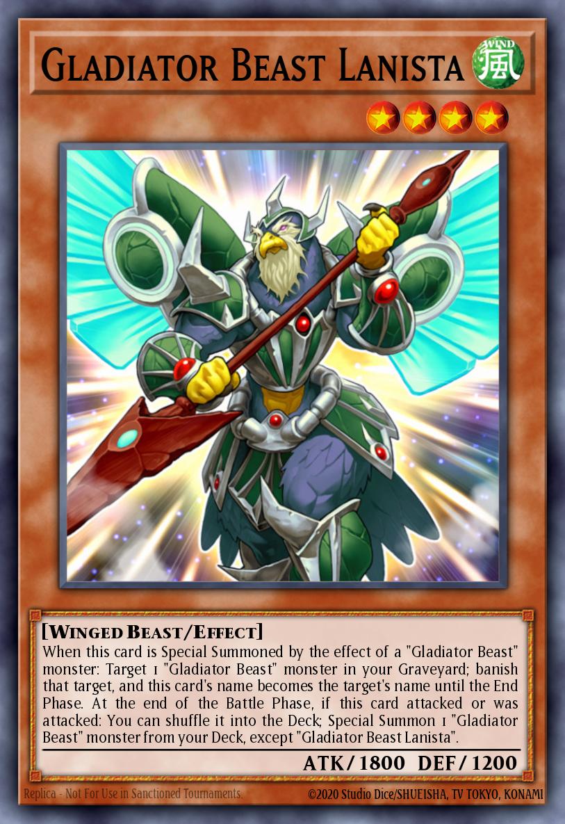 Gladiator Beast Lanista LCGX-EN252 – Legendary Collection 2: The Duel Academy Years Mega Pack