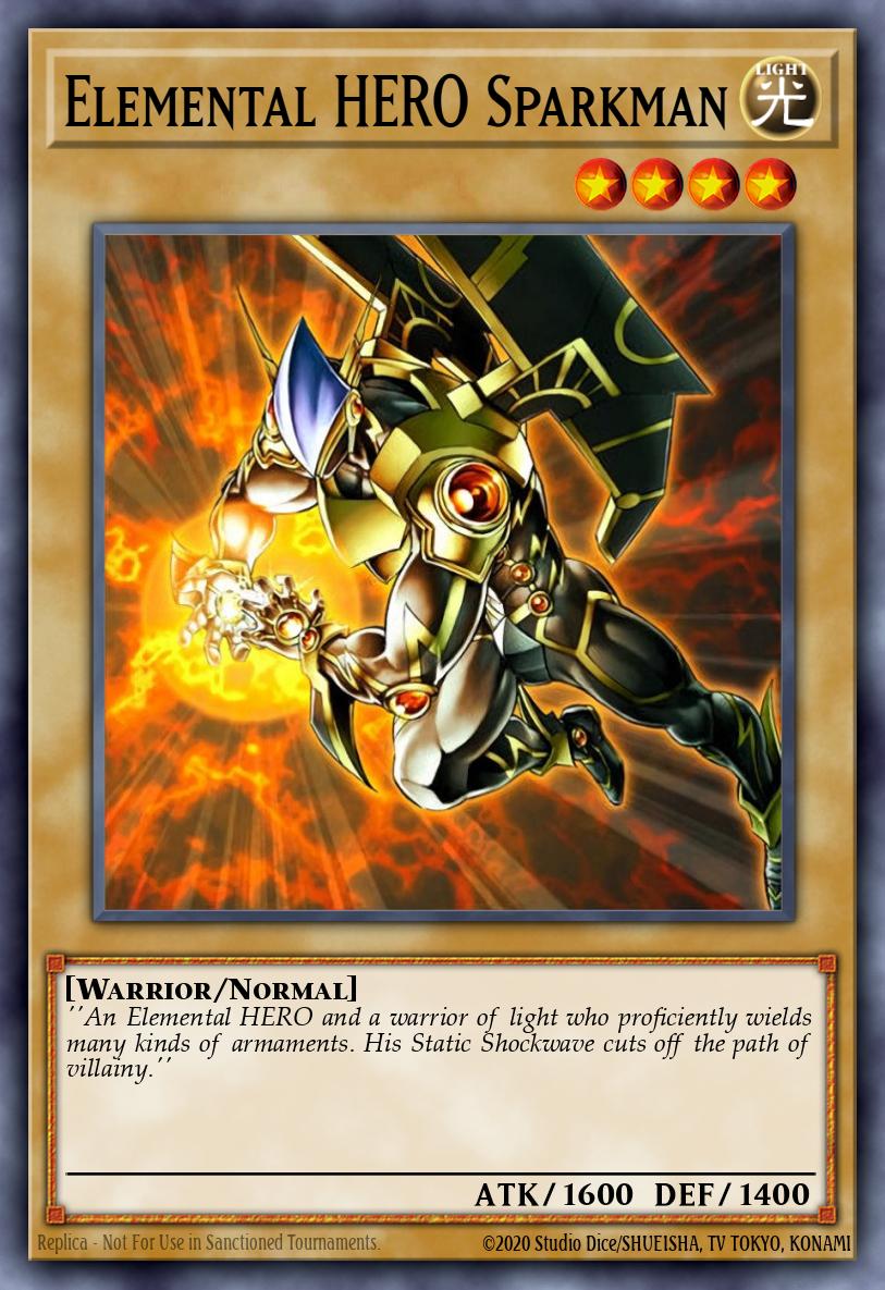 Elemental HERO Sparkman DP1-EN004 – Duelist Pack: Jaden Yuki