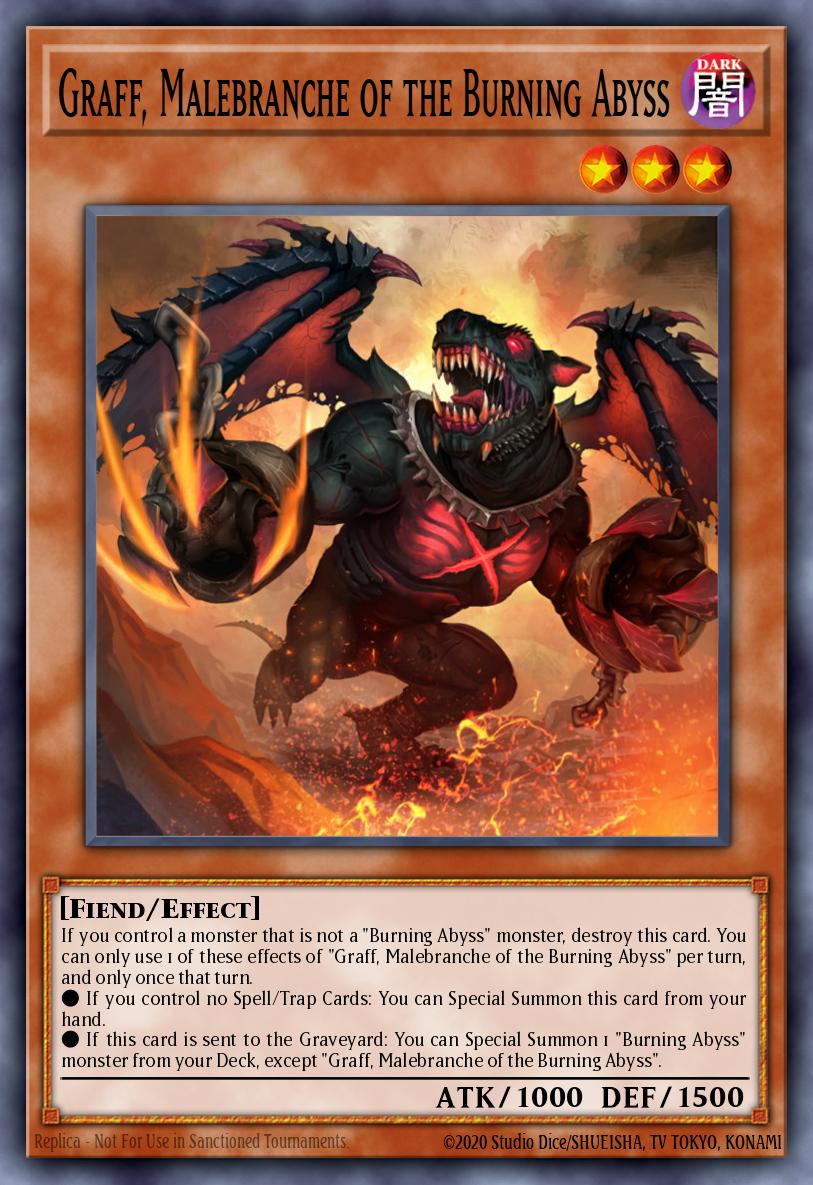 Graff, Malebranche of the Burning Abyss BLGG-EN063 – Battles of Legend: Glorious Gallery