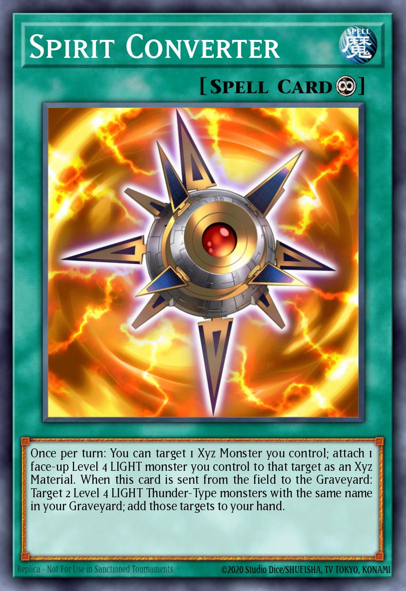 Spirit Converter BLTR-EN099 – Battles of Legend: Terminal Revenge