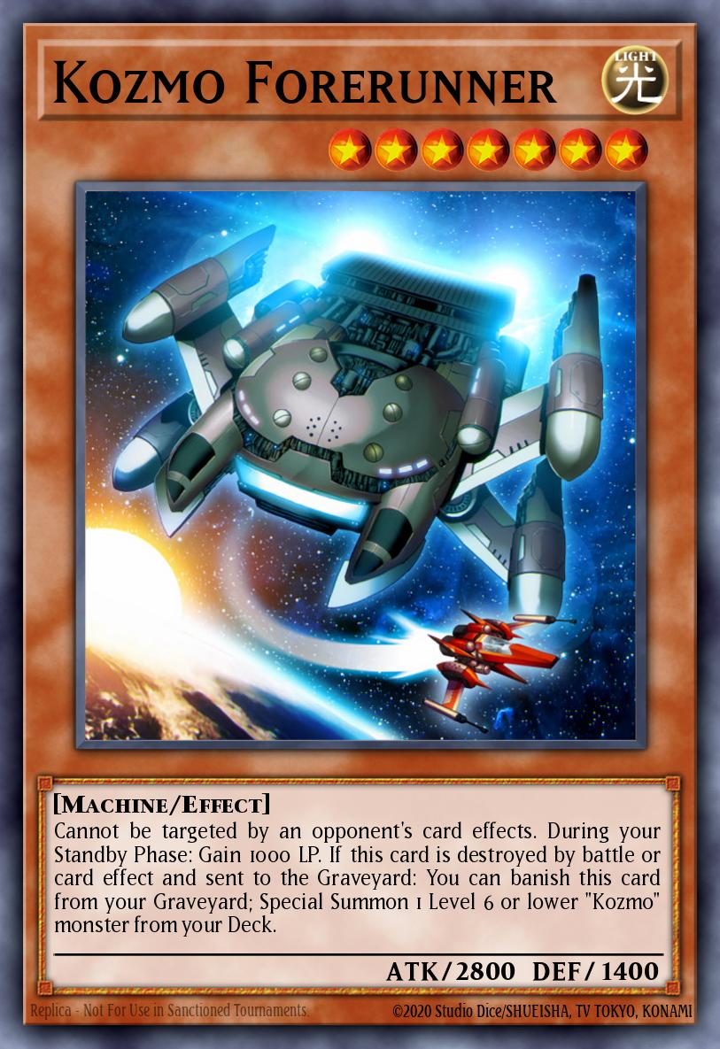 Kozmo Forerunner PGL3-EN027 – Premium Gold: Infinite Gold