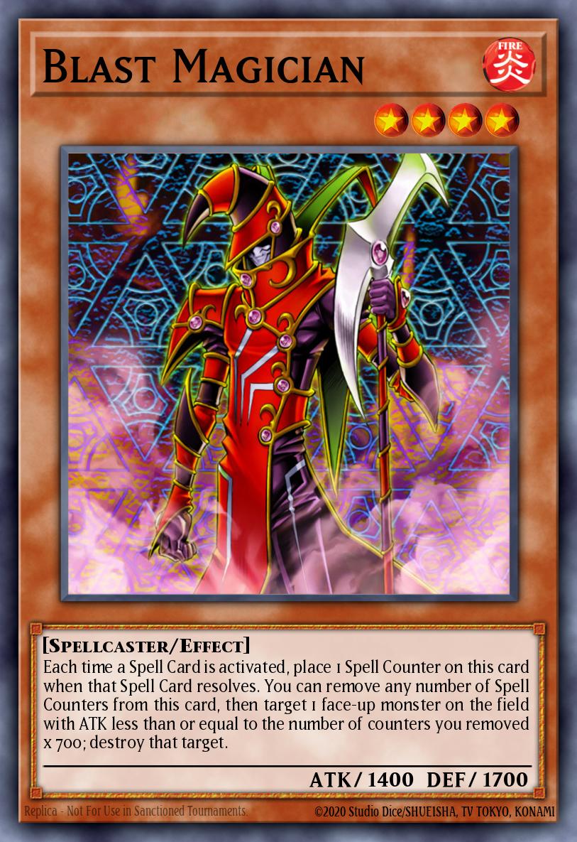 Blast Magician SBC1-ENA04 – Speed Duel: Streets of Battle City