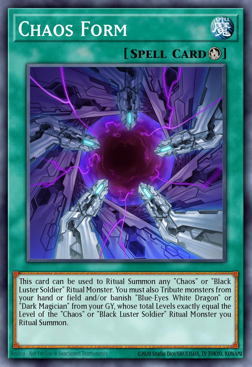 Chaos Form MVP1-ENG08 – Yu-Gi-Oh! The Dark Side of Dimensions Movie Pack: Gold Edition