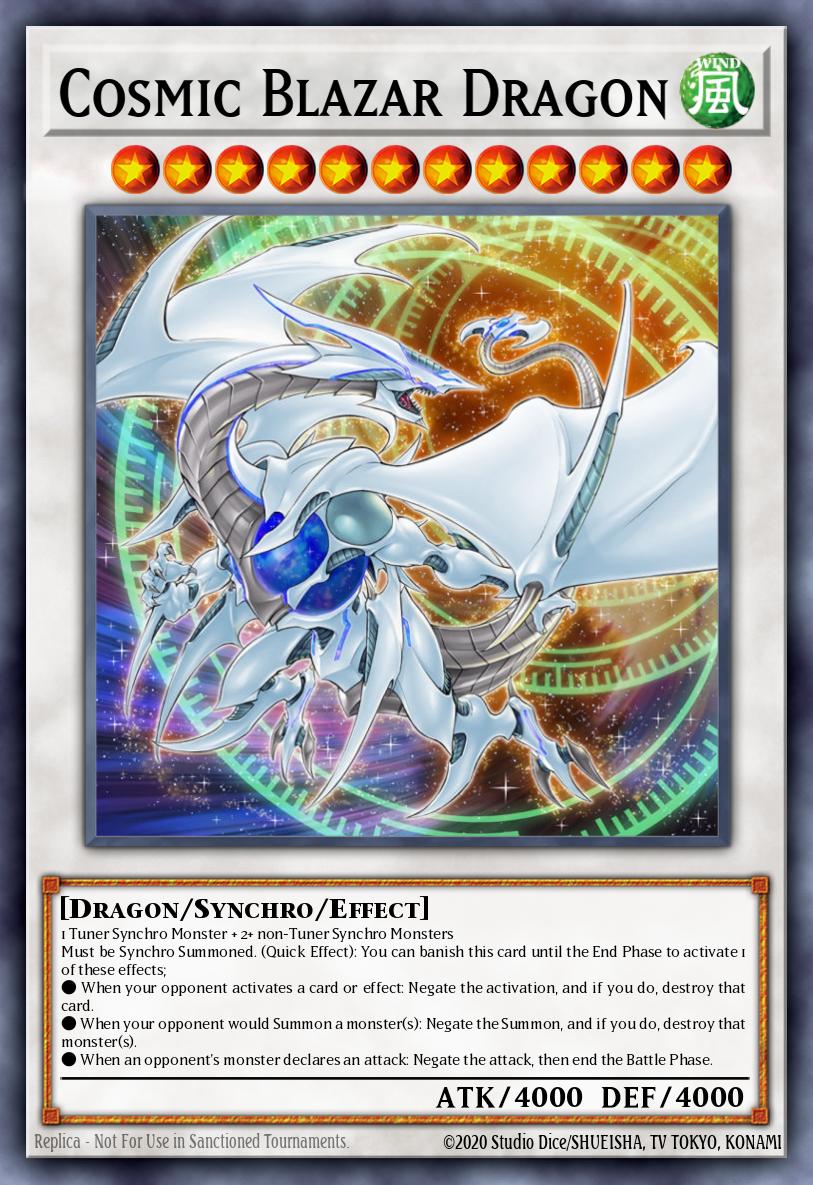 Cosmic Blazar Dragon LED6-EN029 – Legendary Duelists: Magical Hero