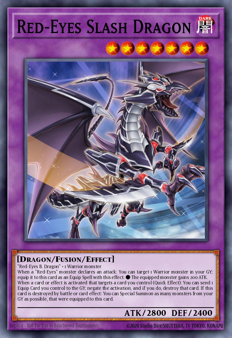 Red-Eyes Slash Dragon LEDU-EN003 – Legendary Duelists