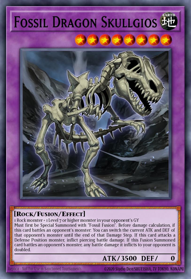 Fossil Dragon Skullgios BLAR-EN009 – Battles of Legend: Armageddon