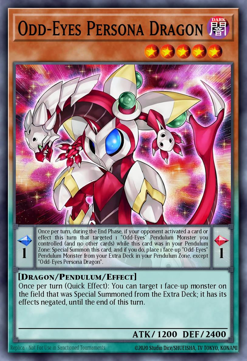Odd-Eyes Persona Dragon LAVD-ENO05 – Legendary Arc-V Decks