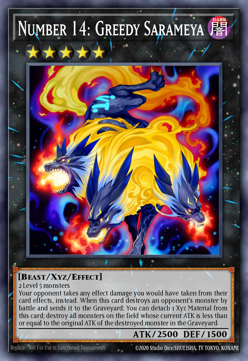 Number 14: Greedy Sarameya PGL2-EN017 – Premium Gold: Return of the Bling