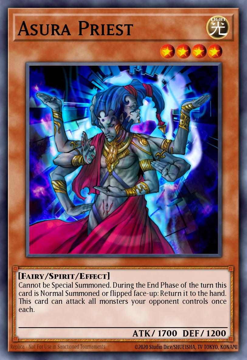 Asura Priest HL04-EN003 – Hobby League 4 participation card C