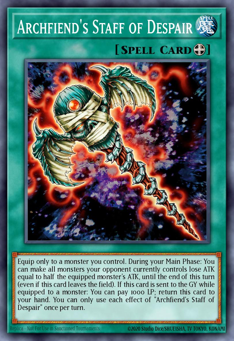 Archfiend's Staff of Despair MP22-EN036 – 2022 Tin of the Pharaoh's Gods