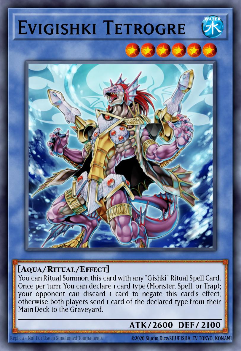 Evigishki Tetrogre HA06-EN018 – Hidden Arsenal 6: Omega Xyz