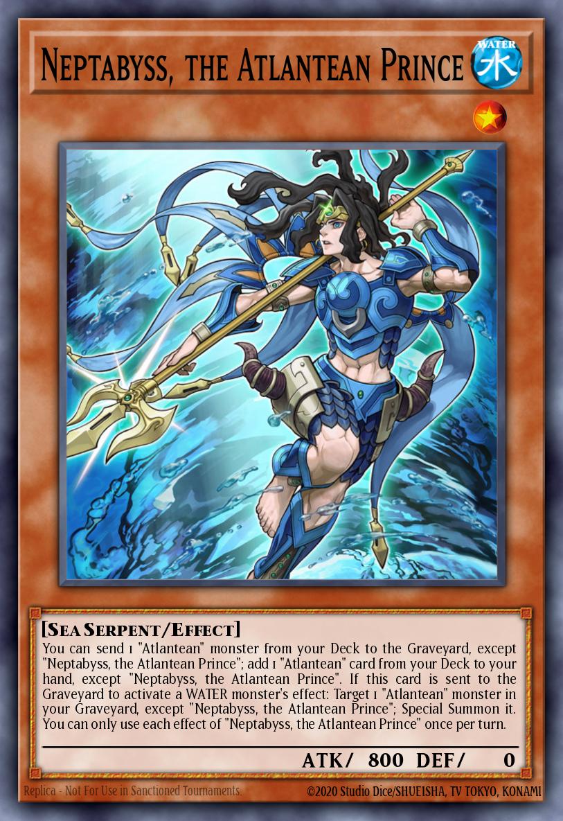 Neptabyss, the Atlantean Prince RA03-EN013 – Quarter Century Bonanza