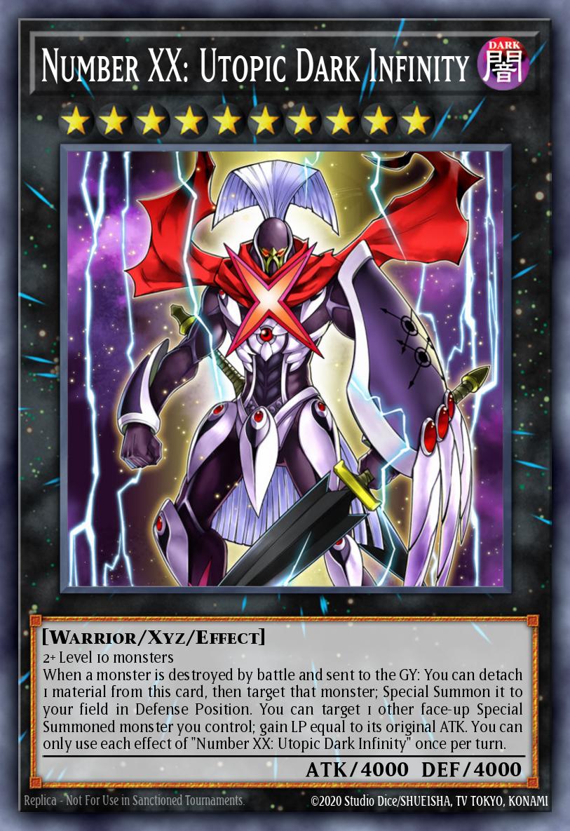 Number XX: Utopic Dark Infinity MP20-EN094 – 2020 Tin of Lost Memories Mega Pack