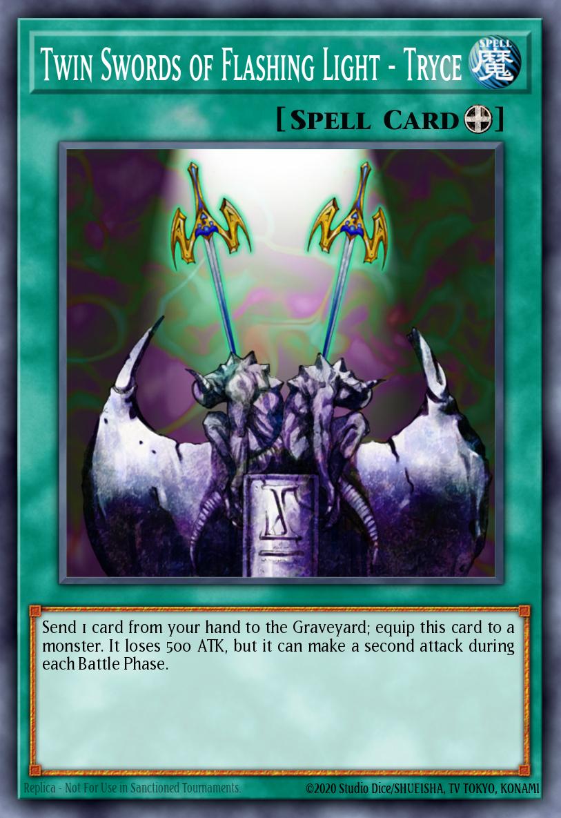 Twin Swords of Flashing Light - Tryce LCYW-EN141 – Legendary Collection 3: Yugi's World Mega Pack