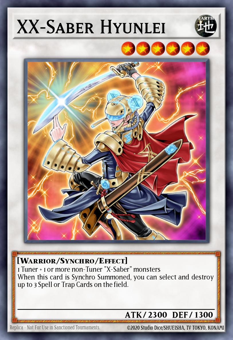 XX-Saber Hyunlei RA04-EN140 – Quarter Century Stampede