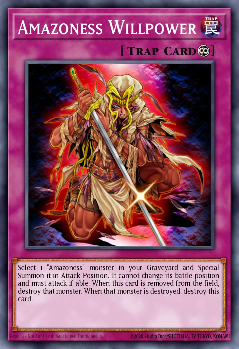 Amazoness Willpower SGX3-END17 – Speed Duel GX: Duelists of Shadows