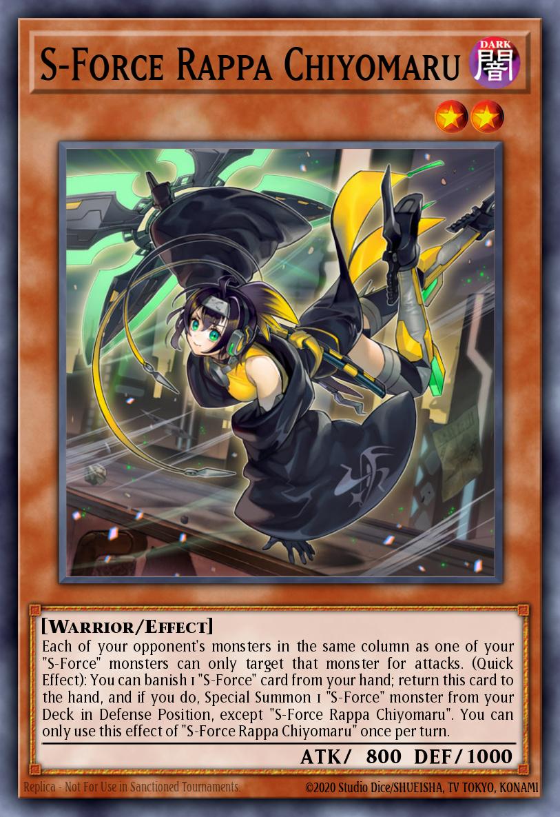S-Force Rappa Chiyomaru BLGG-EN077 – Battles of Legend: Glorious Gallery