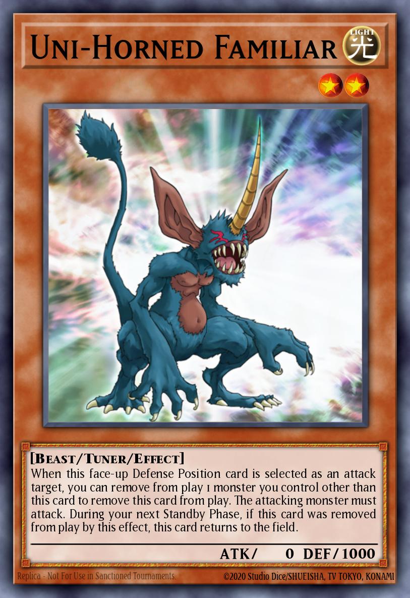 Uni-Horned Familiar DREV-EN009 – Duelist Revolution