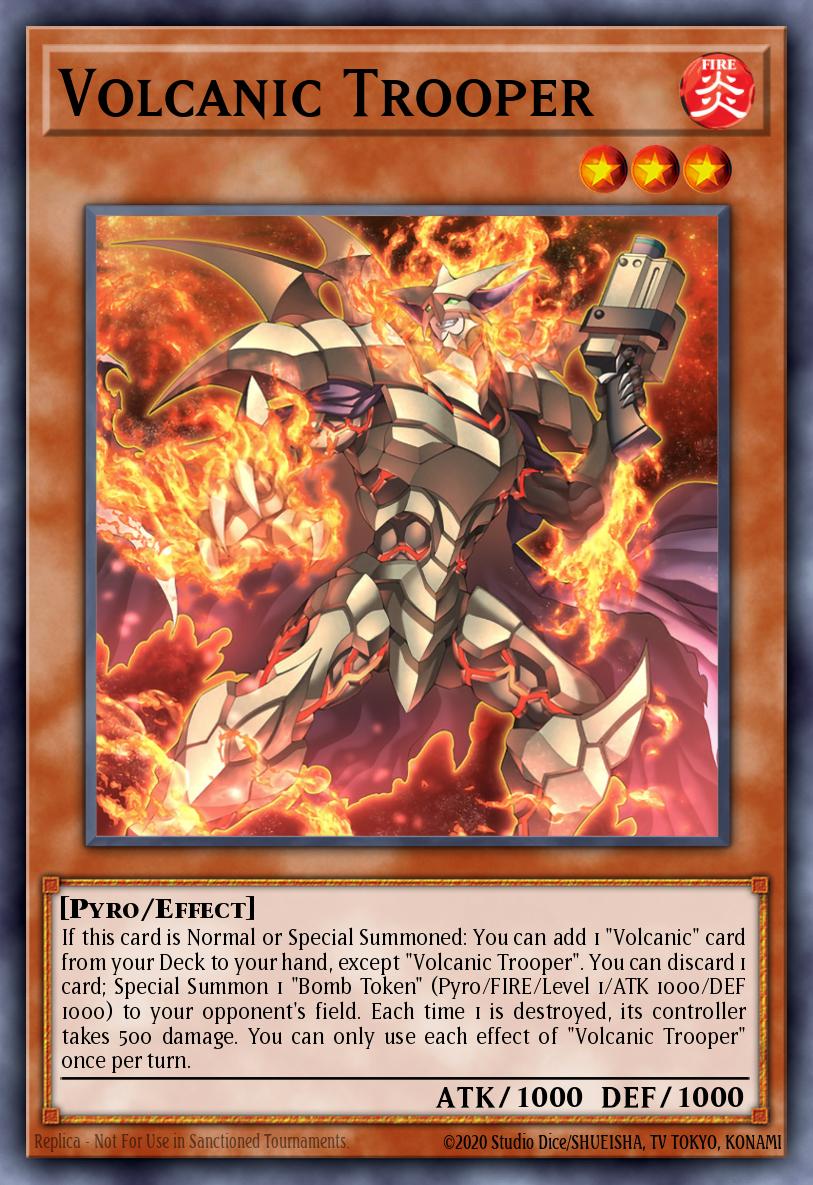 Volcanic Trooper LD10-EN019 – Legendary Duelists: Soulburning Volcano