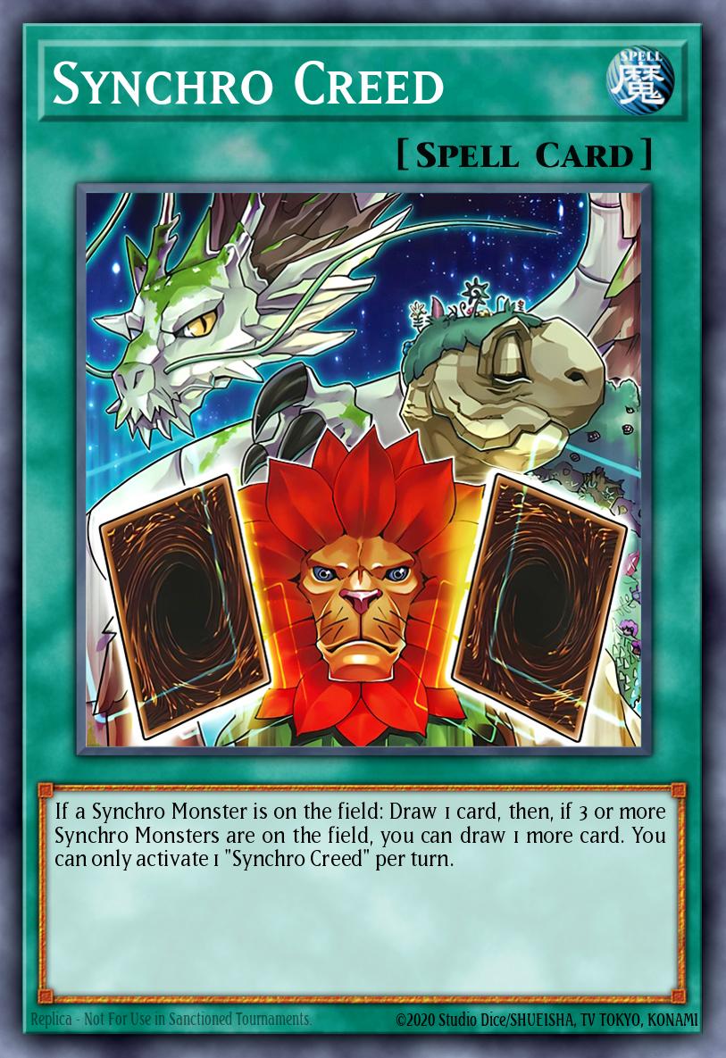 Synchro Creed BLTR-EN029 – Battles of Legend: Terminal Revenge