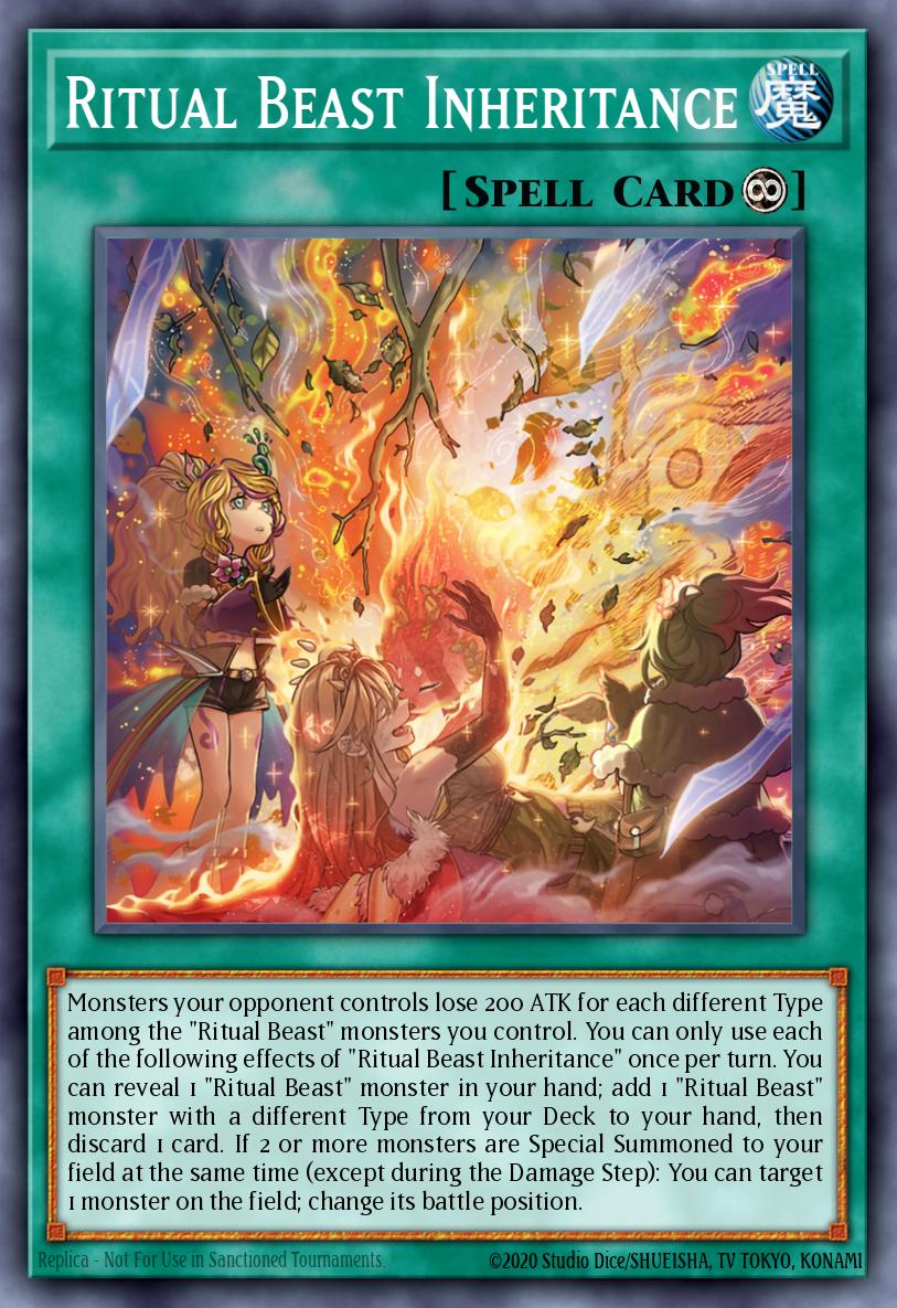 Ritual Beast Inheritance BLTR-EN020 – Battles of Legend: Terminal Revenge