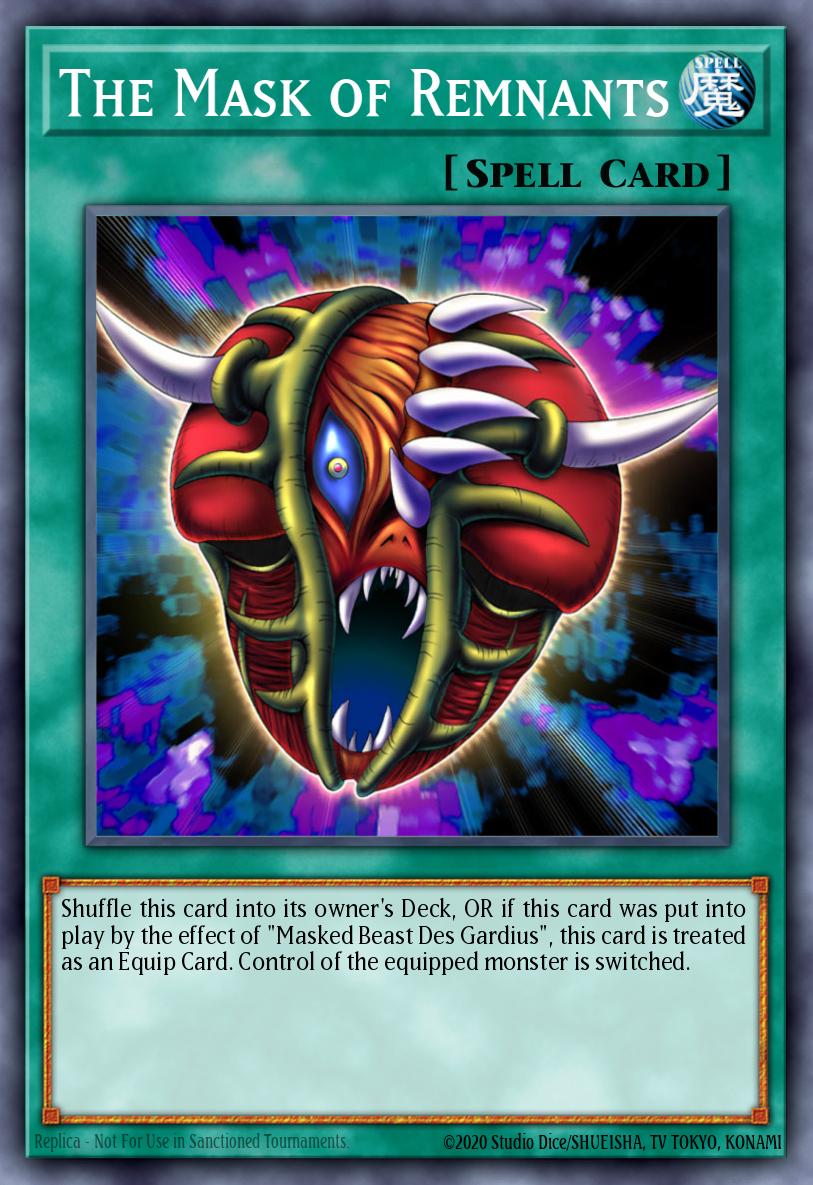 The Mask of Remnants SBCB-EN119 – Speed Duel: Battle City Box