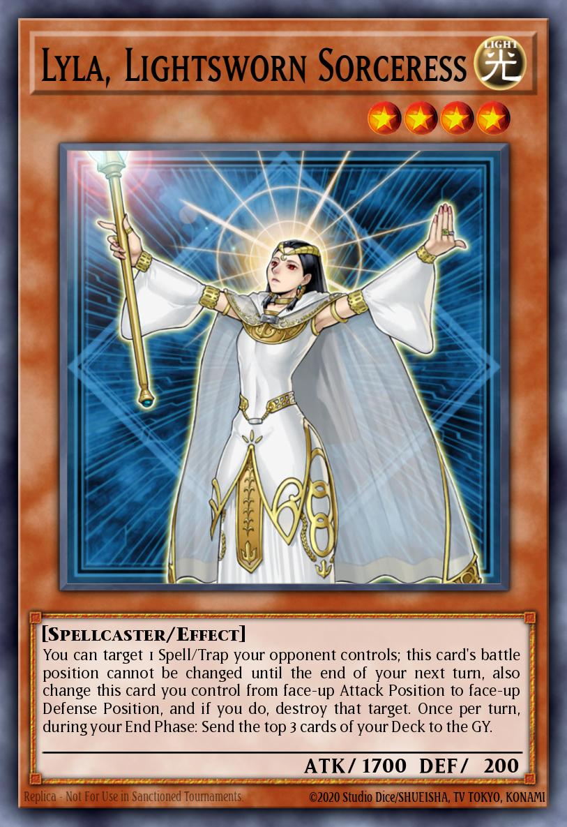 Lyla, Lightsworn Sorceress LODT-EN019 – Light of Destruction