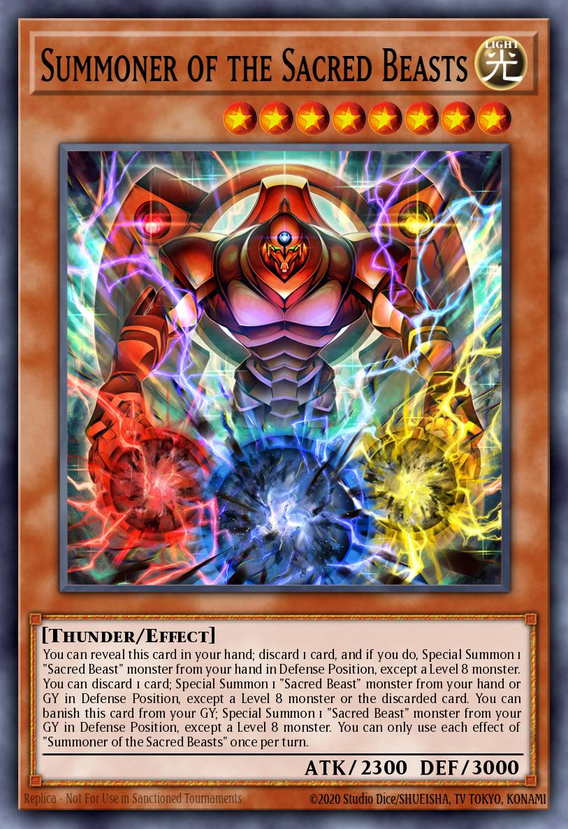 Summoner of the Sacred Beasts CORI-EN008 – Chaos Origins