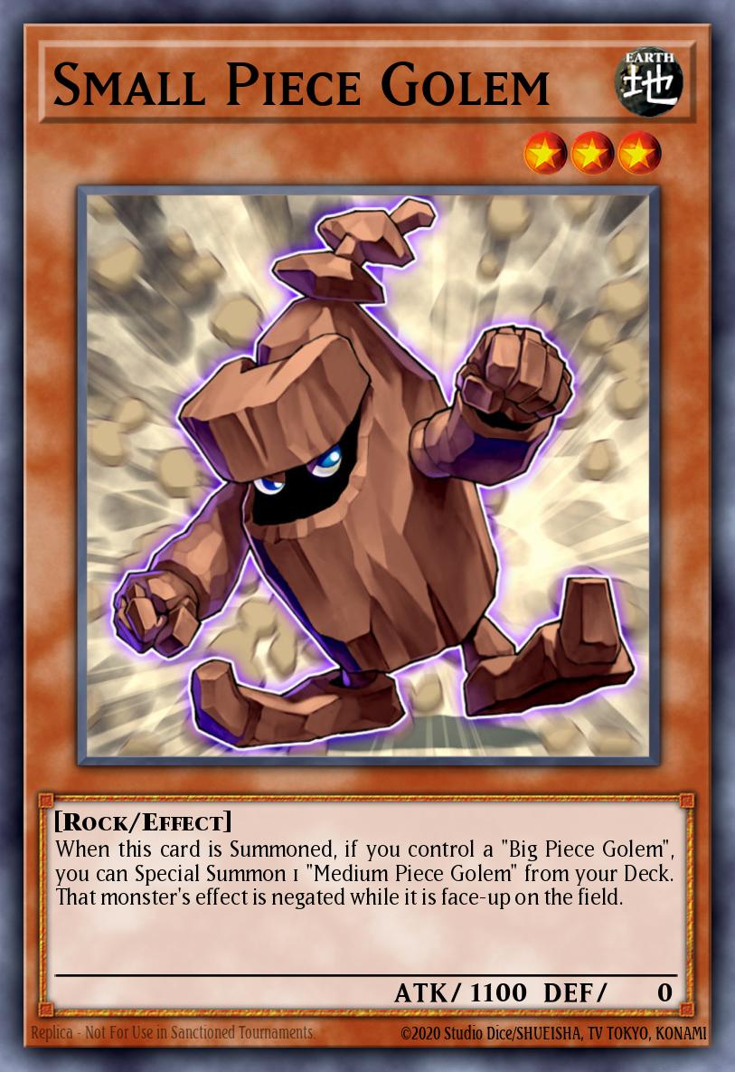 Small Piece Golem TDGS-EN006 – The Duelist Genesis
