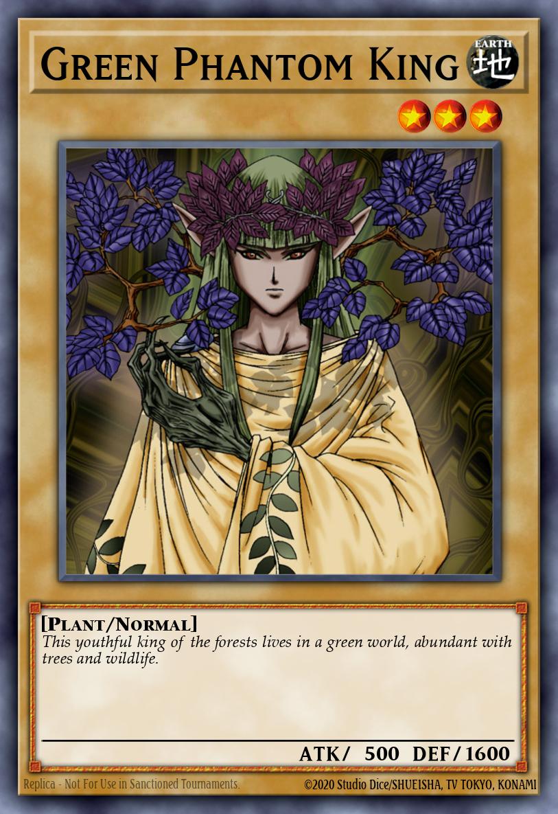 Green Phantom King LOB-EN034 – Legend of Blue Eyes White Dragon