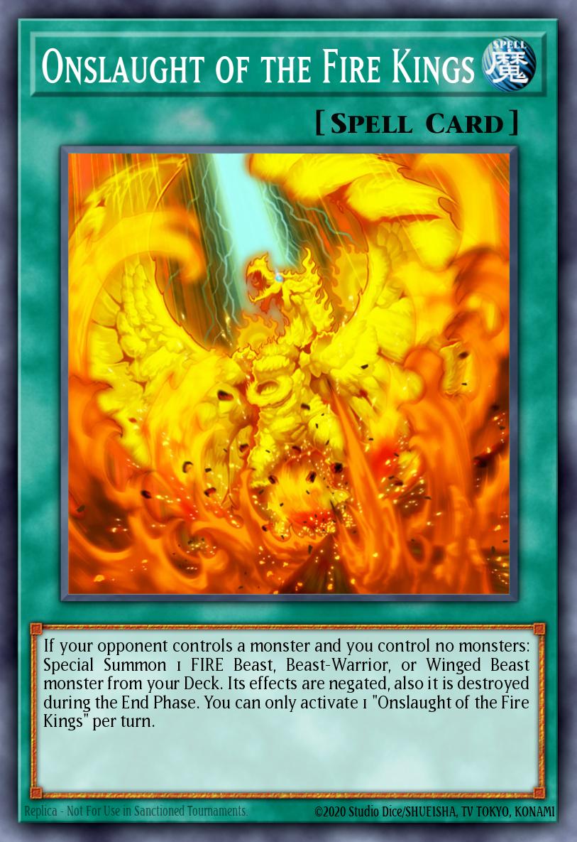 Onslaught of the Fire Kings SR14-EN026 – Structure Deck: Fire Kings