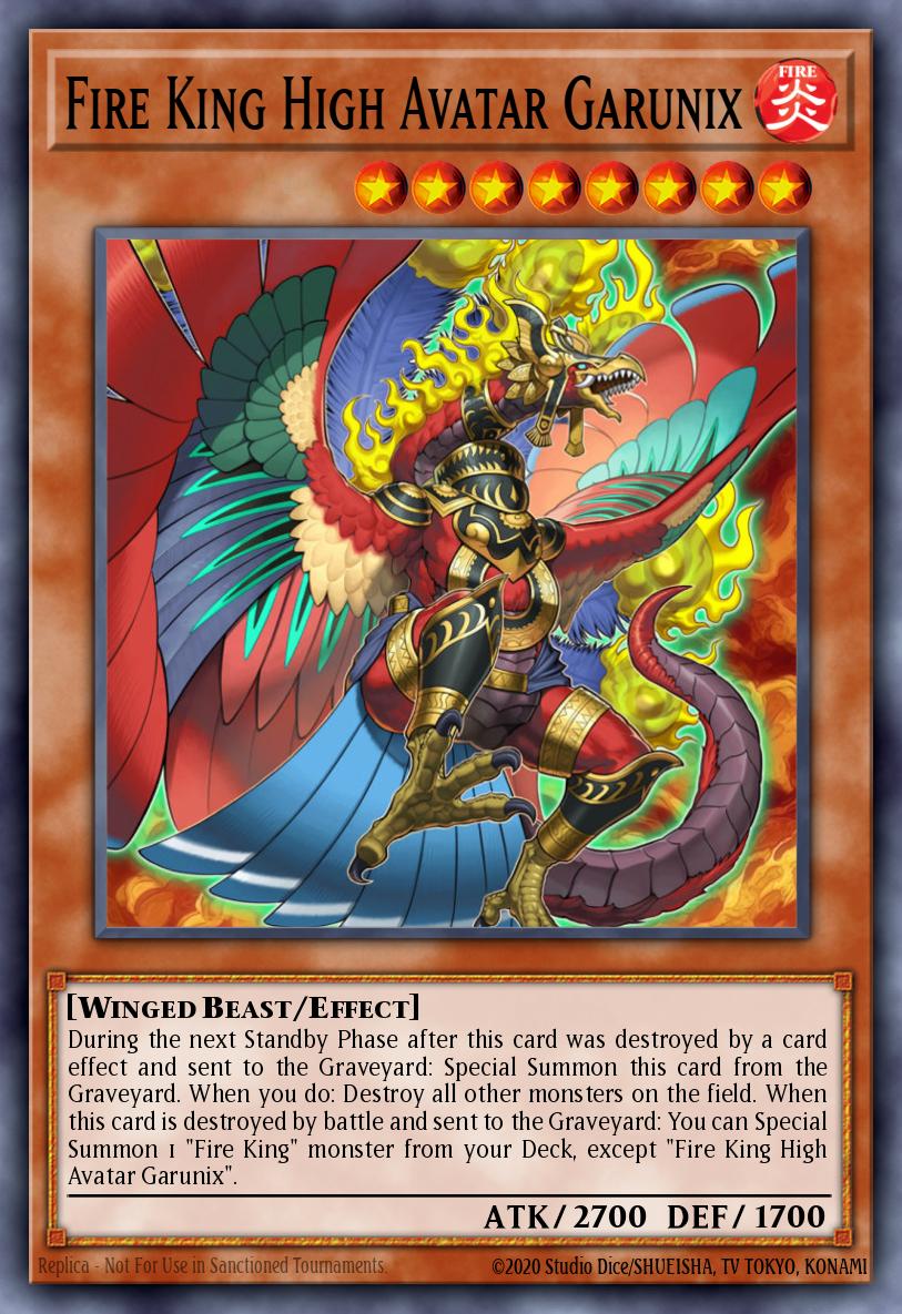 Fire King High Avatar Garunix RA04-EN194 – Quarter Century Stampede